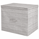 Kaanega hoiukarp, esemete hoidmiseks Kuchinox Miami, beež v., 60 x 40 x 50 cm