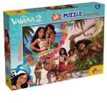 Pusle Lisciani Vaiana 2, 25 cm x 35 cm, 48 tk, mitmev&auml;rviline
