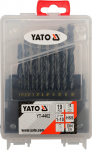 Metallist puurikomplekt Yato YT-4462, metall, hss, silindriline, 1.5 - 9.5 mm x 13.3 cm
