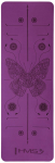 Fitness- ja joogamatt HMS YM10, violetne v., 182 cm x 61 cm x 0.8 cm