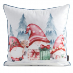 J&otilde;ulu dekoratiivne padjakate PSWA-311, valge v./punane v., 45 cm x 45 cm