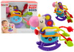 Arendav m&auml;nguasi imikule, &uuml;kssarvik Lean Toys Busy, 8 cm, mitmev&auml;rviline