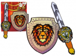 R&uuml;&uuml;tlikomplekt Lean Toys Lion Kuldne/Oranž