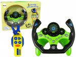 Interaktiivne m&auml;nguasi, kelgurool Lean Toys Learning Simulate Driver, 24 cm, roheline