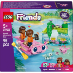Konstruktor LEGO&reg; Friends Aksolotli seiklustepaat 42681, 95 tk