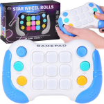 Elektrooniline m&auml;ng Star Wheel Rolls, 14 cm, universaalne, sinine/valge
