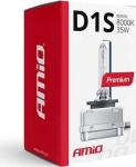 Autopirn AMiO Premium, ksenoon, valge v., 12 V