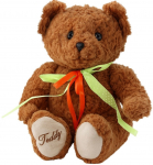 Pehme m&auml;nguasi karu Lean Toys, pruun v., 30 cm