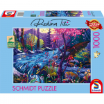 Pusle Schmidt Redina Tili River Of Dreams 58641, 49.3 cm x 69.3 cm, 1000 tk, mitmev&auml;rviline