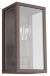&Otilde;ue seinavalgusti Trio Garonne, 60W, E27, IP44, pruun v., 14 cm x 26 cm
