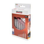 T&auml;ppiskruvikeerajate komplekt, komplekt Kreator KRTH22102 KRTH22102, lame, 11 cm, 6 tk