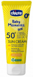 P&auml;evituse hoolduskreem keha jaoks Chicco Baby Moments Sun SPF50+, 75 ml