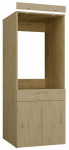 Kapp pesumasina jaoks Pola Twin 1S, artisan oak v., 64.2 cm x 64.2 cm x 162 cm