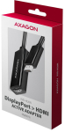 Adapter Axagon RVD-HI20N DisplayPort 1.2 Male, HDMI A Female, 0.15 m, must v.