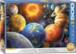 Pusle Eurographics Planetary System, 68 cm x 48 cm, 500 tk, mitmev&auml;rviline