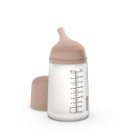 Lutipudel Suavinex Zero Zero Ultra Soft, 270 ml, 3 kuud, pruun v.