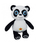 Pehme m&auml;nguasi panda Buki France, valge v./must v., 22 cm