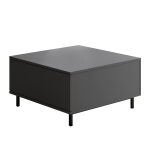 Kohvilaud Kalune Design Paris, antratsiit v., 75 cm x 75 cm x 40 cm