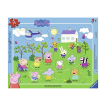 Pusle Ravensburger Peppa Pig Where To Put It, 25 cm x 33 cm, 6 tk, mitmev&auml;rviline