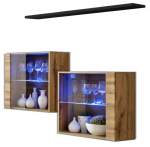 Seinariiul ASM Switch SB III Switch SB III, pruun v./must v., 60 cm x 30 cm x 60 cm