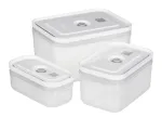 Toidukarp Zwilling Fresh & Save, valge v., 3 tk