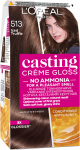 Juuksev&auml;rv L&rsquo;Or&eacute;al Paris Casting Creme Gloss, iced truffle, 513, 180 ml