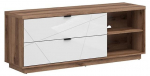 TV-laud Forn, tamm v./valge v., 156 cm x 42.5 cm x 61 cm