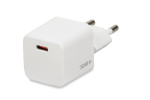Adapter iBOX C-38, 1 x USB-C, valge v., 30 W