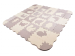 Matt beebidele - pusle Puzzle Mat 6269, 113 cm x 113 cm, 36 tk, hall v. liivakarva pruun v.