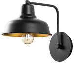 Valgusti seinale Opviq Berceste 181BLACK-A, E27, 1 x 40 W, must v.