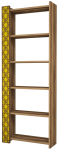 P&otilde;randariiul Kalune Design City 845HCT3610, kollane v./p&auml;hklipuu v., 170 cm x 64.6 cm x 24.2 cm