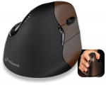 Juhtmega arvutihiir Evoluent Mouse 4 Small Right, pruun v./must v.