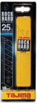 Murtavad noaterad TAJIMA Rock Hard LCB65C/Y1, 12.6 cm, teras, 10 tk