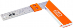 Nurgik Bahco Carpenters Square 9048-250, 250 mm, alumiinium/teras, 45 &deg;