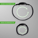 S&uuml;damel&ouml;&ouml;gi lugeja Tunturi Digital Heart Rate Armband (BT/ANT+) 14TUSRU186, 4.8 cm, 0.013 kg, must v.