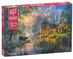 Pusle CherryPazzi Firefly Cove 1000 el. 30318, 50 cm x 70 cm, 1000 tk, mitmev&auml;rviline