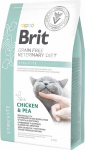 Kuiv kassitoit Brit Veterinary Diet Chicken & Pea, kanaliha, 2 kg