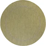 Vaip v&auml;literrassidele Ayyildiz Relax 1201204311, roheline v., 120 cm x 120 cm