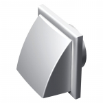 V&auml;lisventilatsiooni restid Haushalt, plastik, 100 mm