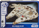 4D pusle Spin Master Millennium Falcon 6069815, 43 cm x 31.4 cm, 223 tk, mitmev&auml;rviline