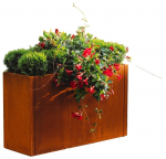 Terasest aiapeenar Petteri Wiimaa GrillSymbol Lilly-Modular, teras, 110 cm x 37 cm, hall