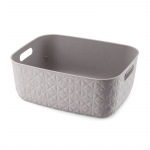 Hoiukorv, esemete hoidmiseks Curver Softex, 12.5 l, hall v., 37.9 x 14.3 x 29.2 cm