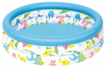 Bassein, t&auml;ispuhutav/laste Bestway Kids Ocean Life, valge v., 102 x 25 cm