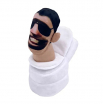 Pehme m&auml;nguasi HappyJoe Skibidi su akiniais, mitmev&auml;rviline, 23 cm