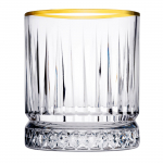 Klaaside komplekt Pasabahce Elysia Gold, klaas, 0.210 l, 4 tk