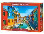 Pusle Castorland Burano Colors Italy 105250, 47 cm x 68 cm, 1000 tk, mitmev&auml;rviline
