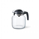 Teekann Ambition Vesta, 0.65 l, l&auml;bipaistev v./must v.