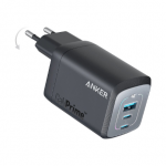 Telefoni laadija Anker Prime 735, USB Type A/2 x USB Type C, must v., 67 W