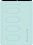 Akupank Realpower, 10000 mAh, 18 W, helesinine v.