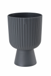 Lillepott Form Plastic KELI MIKA 5120-014, plastik, antratsiit